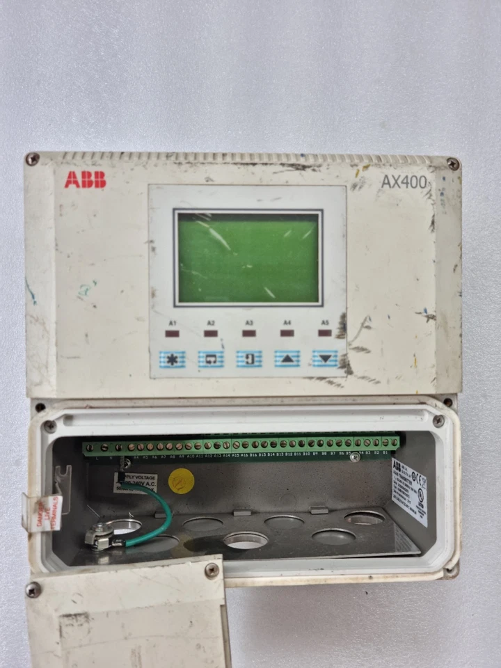 ABB AX400 TRANSMITTER AX460/100010/STD 100-240V AC PROCESS CONTROL UNIT MADE-UK